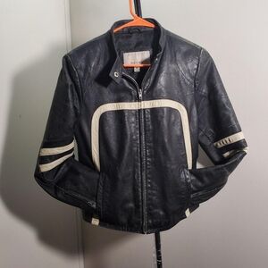 Rare Vintage Wilsons Leather Maxima moto cafe jacket size M